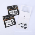 Skin Safe Temporary Sticker Design Non-toxic Fashion Promo Party Hand Black Tattoo Sticker